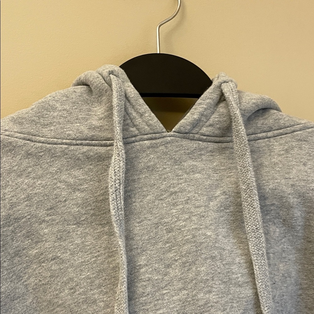 Oak & Fort Women's Cropped Cotton Hoodie Size S - Picture 3 of 6